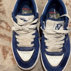 Vans Rowan 2  Blue and White Sneakers